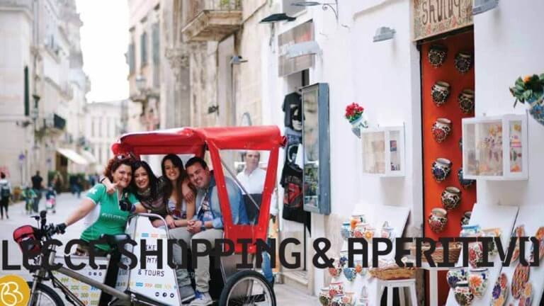 Tour de compras en el carrito de Lecce